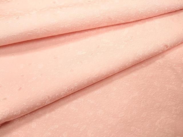 平和屋着物▼上質な色無地 霞地紋 虹色 正絹 逸品 DABB1933fe