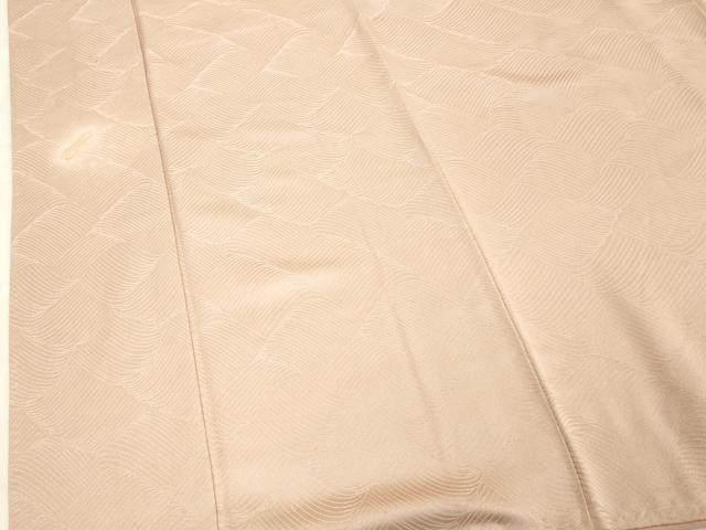 平和屋着物□上質な色無地 一斤染色 正絹 逸品 DABB2029cd