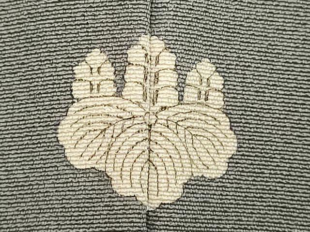 平和屋着物■上質な色無地 鉛色 正絹 逸品 DABB2167cd