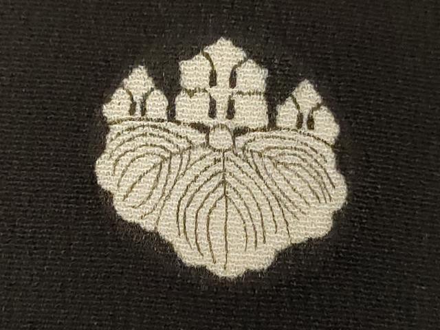 平和屋着物■豪華黒留袖　刺繍　草花文　暈し染め　金彩　正絹　逸品　DABB2264cd