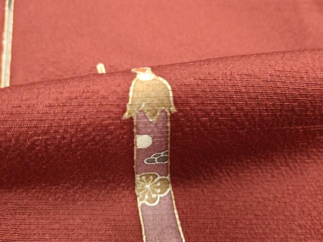 平和屋着物■訪問着 傘 暈し染め 金彩 正絹 逸品 DABB2437cd