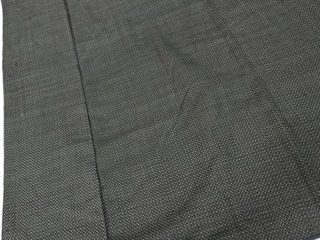 平和屋着物■男性　紬　抽象文様　正絹　逸品　DABB2453cd