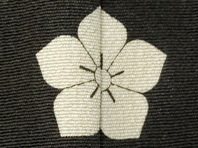 平和屋着物■豪華黒留袖　駒刺繍　青海波　正絹　逸品　DABB2455cd