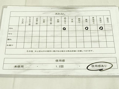 平和屋着物◎六通柄袋帯　唐織　吉祥熨斗華文　金銀糸　正絹　逸品　DABB2596qp