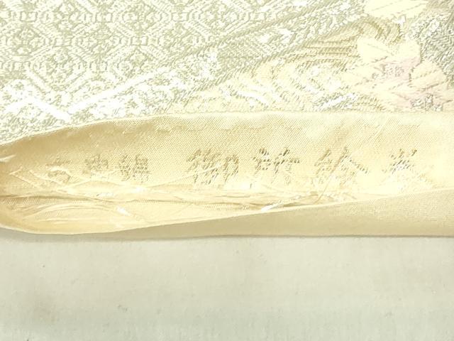 平和屋着物◎六通柄袋帯　唐織　古典錦　御所絵巻　金銀糸　やまと誂製　正絹　逸品　DABB2620qp