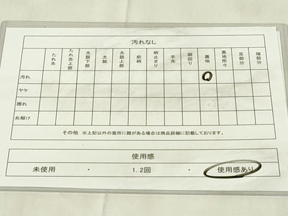 平和屋着物◎六通柄袋帯　奥嵯峨　金銀糸　引箔　正絹　逸品　DABB2659qp