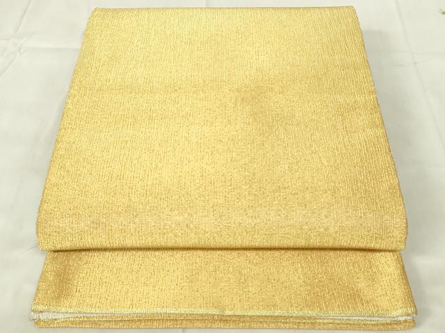 平和屋着物◎綴れ　両面　全通柄袋帯　彩美つづれ　霞文　金銀糸　正絹　逸品　DABB2710qp