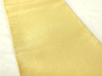 平和屋着物◎綴れ　両面　全通柄袋帯　彩美つづれ　霞文　金銀糸　正絹　逸品　DABB2710qp