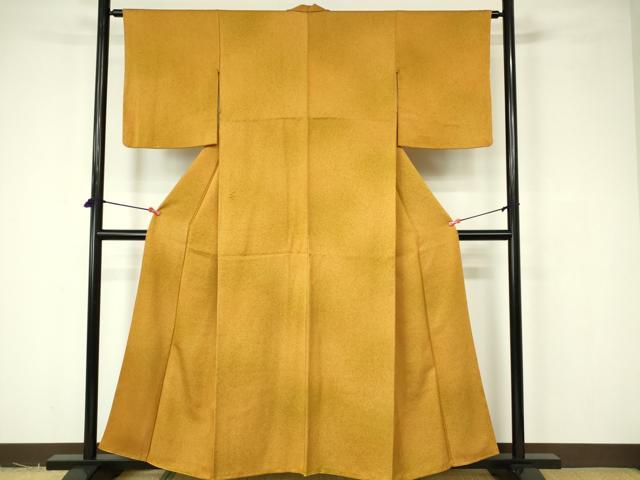 平和屋着物■上質な小紋 霞文 暈し染め 正絹 逸品 DABB2791qp