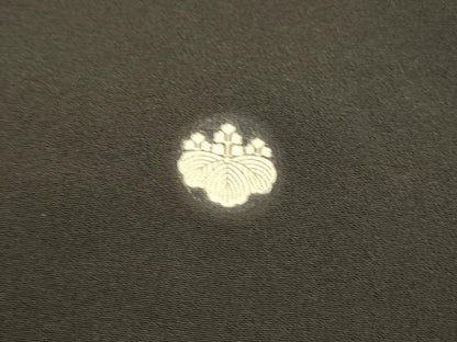 平和屋着物■豪華黒留袖 作家者 風景流水松文 暈し染め 金彩 正絹 逸品 DABB3089cm