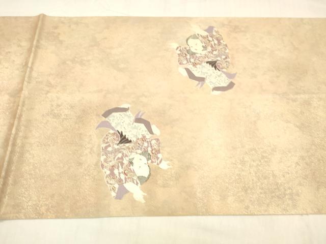 平和屋着物●西陣 長嶋成織物 ながしま帯 加賀友禅の巨匠 初代 由水十久 六通柄袋帯 あすか 金通し地 証紙付き 正絹 逸品 DABB3141cm 楽天市場】平和屋1□極上 加賀友禅の巨匠 初代 由水十久 西陣 長嶋成