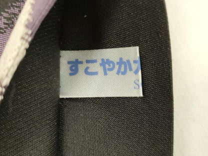 平和屋着物●六通柄袋帯　唐織　花菱文　黒地　正絹　逸品　DABB3157cm
