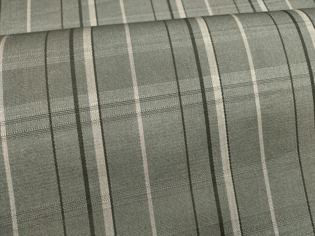 平和屋着物●両面 太鼓柄袋帯 唐織 源氏香花文 銀糸 正絹 逸品 DABB3164cm