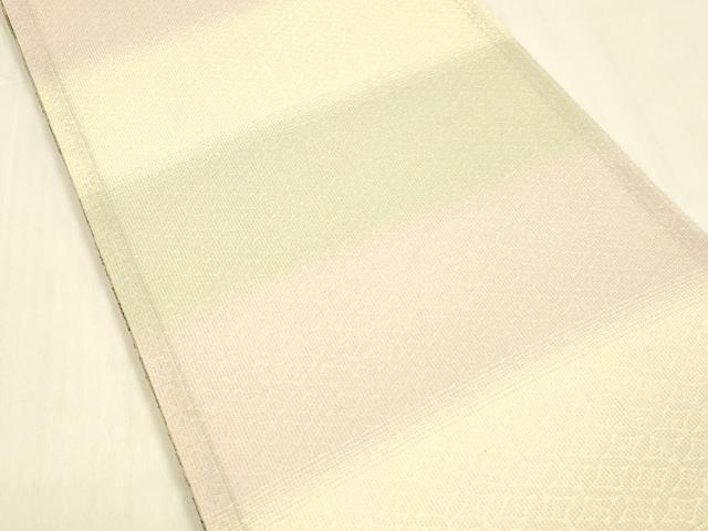 平和屋着物○両面 全通柄袋帯 更紗花唐草文 吉祥文 正絹