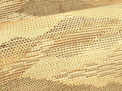 平和屋着物＊夏物 八寸名古屋帯 抽象文様 正絹 逸品 DABB3233cm