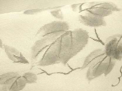 平和屋着物＊夏物 八寸名古屋帯 手描き 朝顔 DABB3238cm