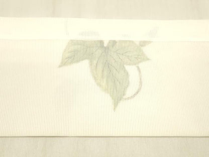 平和屋着物＊夏物 九寸名古屋帯 作家物 手描き 朝顔 DABB3249cm