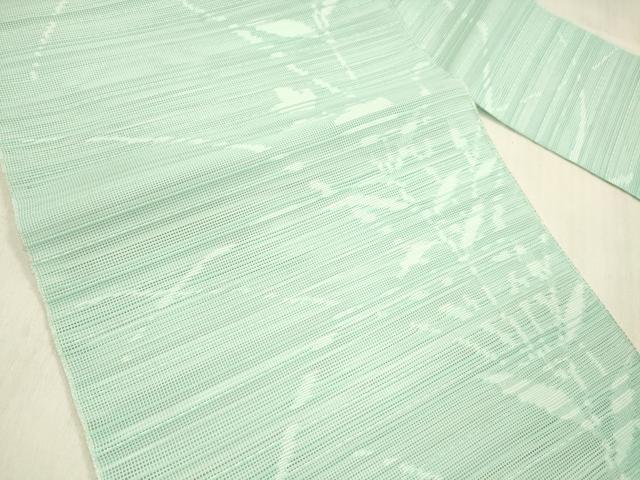 平和屋着物＊夏物 八寸名古屋帯 草花文 DABB3254cm