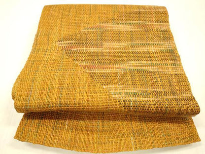 平和屋着物＊夏物 八寸名古屋帯 抽象文様 正絹 逸品 DABB3275cm