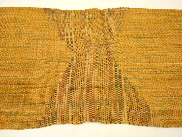 平和屋着物＊夏物 八寸名古屋帯 抽象文様 正絹 逸品 DABB3275cm