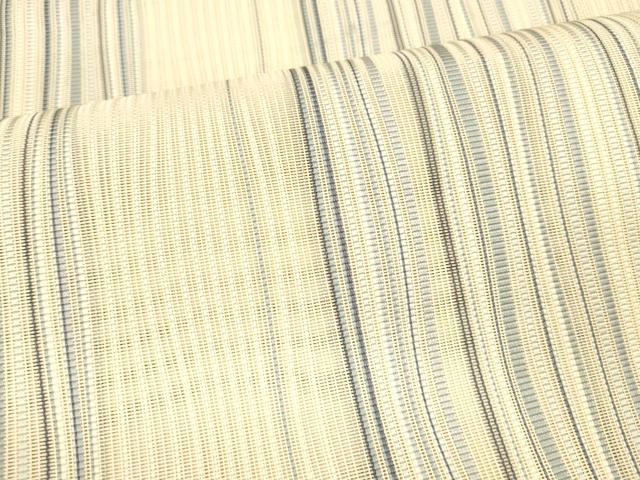 平和屋着物＊夏物 八寸名古屋帯 間道 正絹 逸品 DABB3296cm