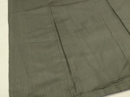 平和屋着物■男性 紬 間道 正絹 逸品 DABB3349cm