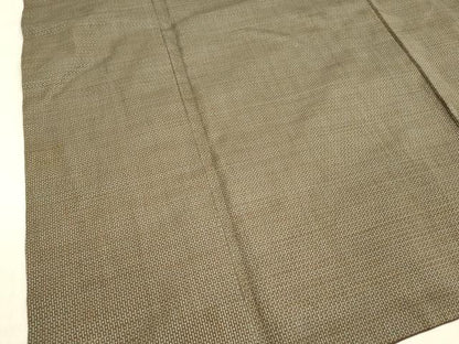 平和屋着物■男性　本場大島紬　アンサンブル　100亀甲　総詰め　正絹　逸品　DABB3408cm