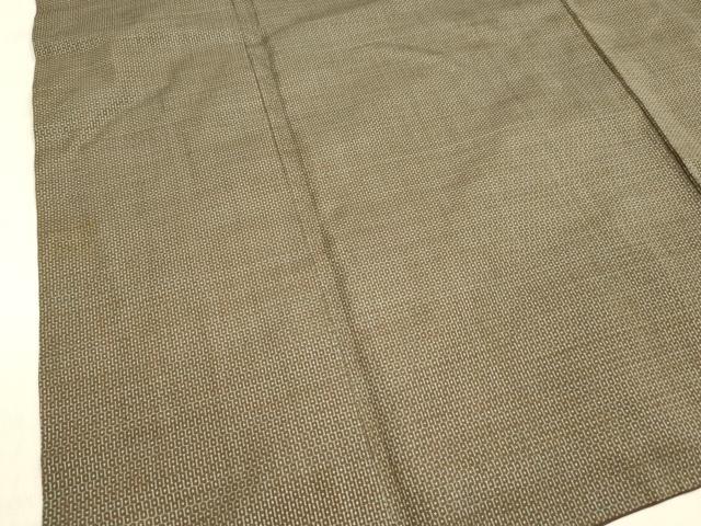 平和屋着物■男性　本場大島紬　アンサンブル　100亀甲　総詰め　正絹　逸品　DABB3408cm