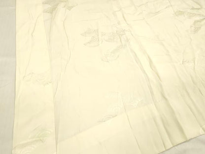 平和屋着物■長襦袢　無双仕立て　青海波地紋　暈し染め　正絹　逸品　DABB3425cm