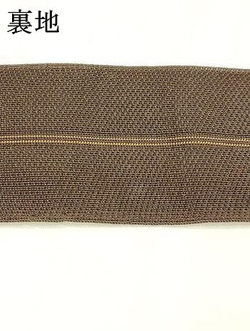 平和屋着物＊夏物 男性 角帯 間道 正絹 逸品 DABB3429cm