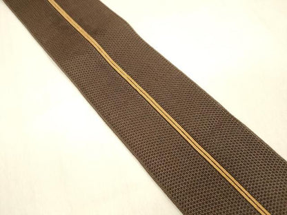 平和屋着物＊夏物 男性 角帯 間道 正絹 逸品 DABB3429cm