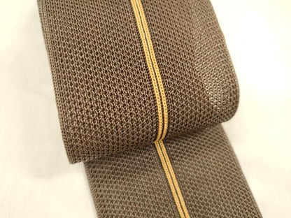 平和屋着物＊夏物 男性 角帯 間道 正絹 逸品 DABB3429cm
