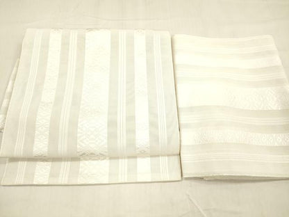 平和屋着物＊夏物 博多織 つけ帯 献上 DABB3437cm