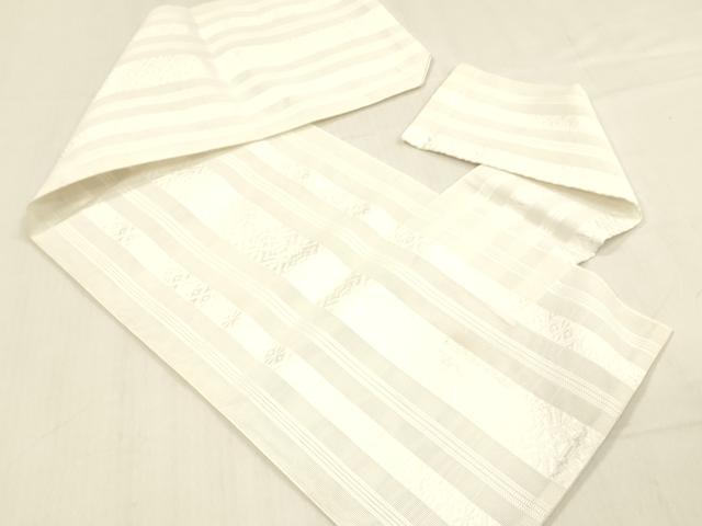 平和屋着物＊夏物 博多織 つけ帯 献上 DABB3437cm