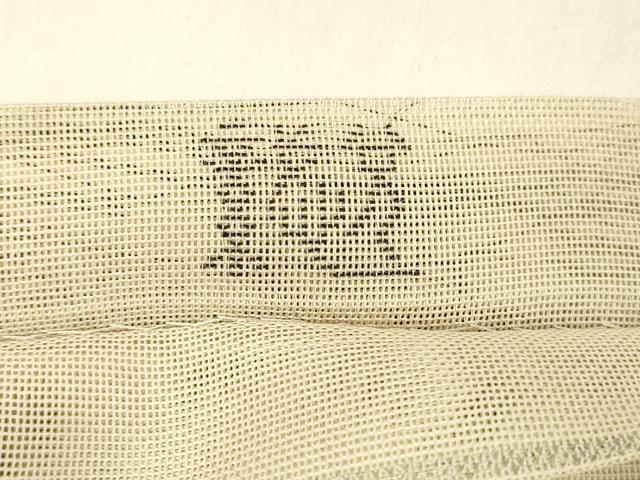 平和屋着物＊夏物　織物一筋名門　織悦　全通柄　本袋帯　葡萄蔦の葉文　正絹　逸品　DABB3480cm