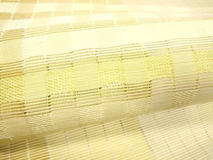 平和屋着物＊夏物 八寸名古屋帯 横段文 正絹 逸品 DABB3494cm