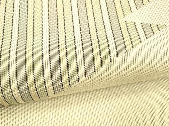 平和屋着物＊夏物 八寸名古屋帯 間道 正絹 逸品 DABB3508cm