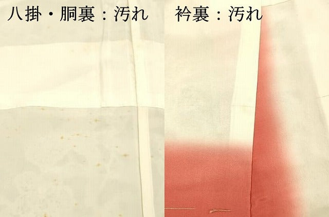 平和屋着物■上質な小紋 枝花文 正絹 逸品 DABB3512cm