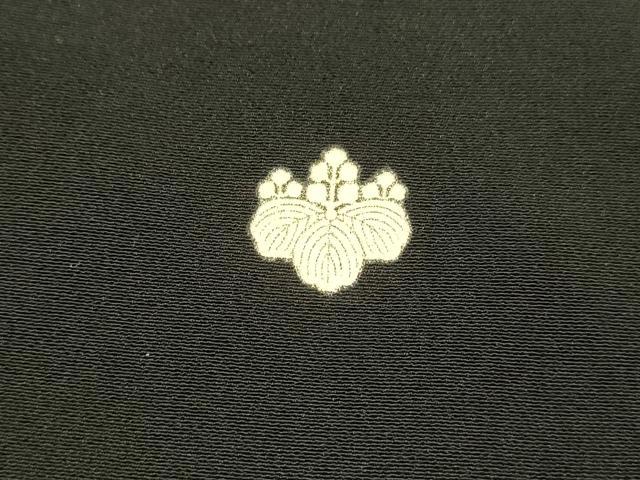 平和屋着物■豪華黒留袖 駒刺繍 樹林笹の葉松文 金彩 正絹 逸品 DABB3546cm