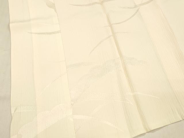 平和屋着物■長襦袢 無双仕立て 雪芝地紋 暈し染め 正絹 逸品 DABB3649cm