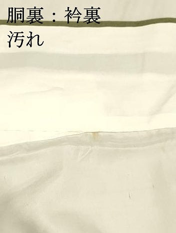 平和屋着物■上質な紬 間道 正絹 逸品 DABB3664cm