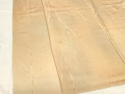 平和屋着物■上質な小紋 枝葉文 暈し染め 正絹 逸品 DABB3691cm