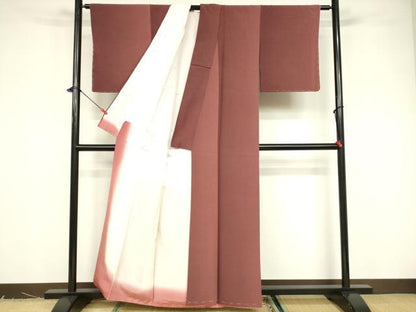平和屋着物■上質な小紋 丸文 正絹 逸品 未使用 DABB3706cm