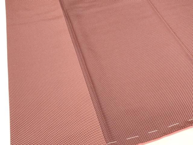 平和屋着物■上質な小紋 丸文 正絹 逸品 未使用 DABB3706cm