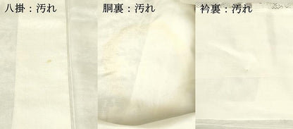 平和屋着物■上質な紬　枝葉文　正絹　逸品　DABB3713cm