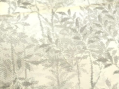 平和屋着物■上質な紬　枝葉文　正絹　逸品　DABB3713cm