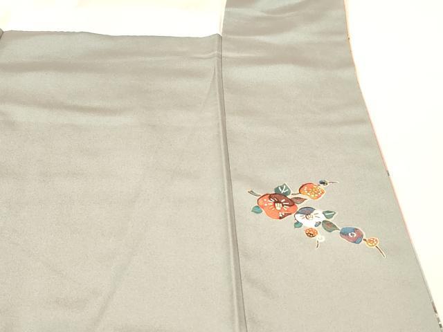 平和屋着物■訪問着　枝煩悶　暈し染め　金彩　正絹　逸品　DABB3771cm