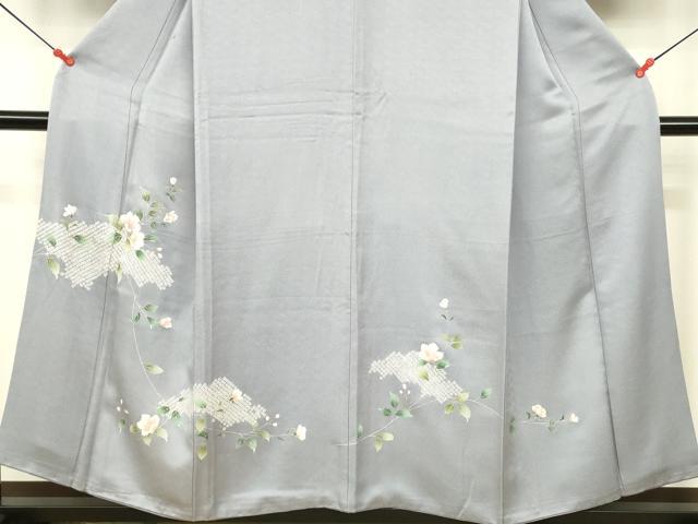 平和屋着物■訪問着 枝花文 金銀彩 正絹 逸品 DABB3780cm