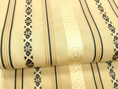 平和屋着物＊夏物 本場筑前博多織 八寸名古屋帯 紗献上 正絹 逸品 DABB3794cm
