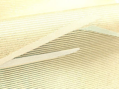 平和屋着物＊夏物 九寸名古屋帯 抽象文様 金銀糸 引箔 正絹 逸品 DABB3797cm